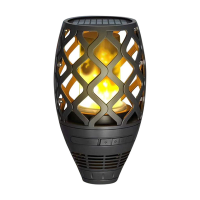 Lumière actionnée solaire d'intérieur et extérieure du haut-parleur LED avec le haut-parleur IP65 de TWS