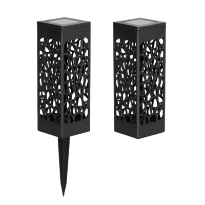 Le jardin solaire décoratif durable d'IP65 LED allume la lumière 1.2v 6000K de chemin de cavité de yard de pelouse