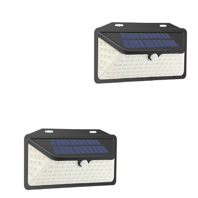 Lumière solaire actionnée solaire sans fil 5W 550lm de mur de capteur de mouvement de lumière de mur de LED
