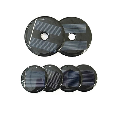 Module photovoltaïque de panneau solaire de silicium amorphe polycristallin circulaire de chargeur