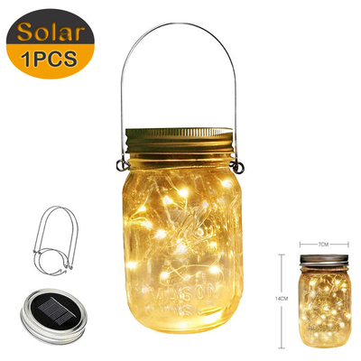 Noël extérieur décoratif de jardin de luciole décorative de puissance accrochant les quirlandes électriques solaires de LED
