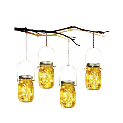 Noël extérieur décoratif de jardin de luciole décorative de puissance accrochant les quirlandes électriques solaires de LED