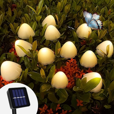 les lumières actionnées solaires de ficelle de 2700K IP55 LED/répandent les lumières solaires de jardin épousant la décoration de fête