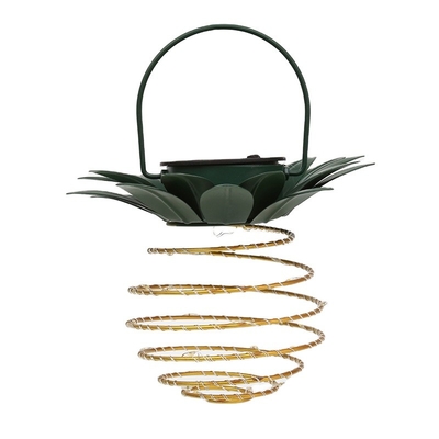 Lumières solaires de ficelle de câblage cuivre de la lumière LED d'ananas pour la décoration de jardin