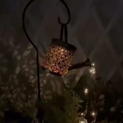 lumière creuse de ficelle de chemin de paysage de jardin de lumière solaire de la bouilloire 2700K