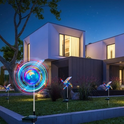 le jardin imperméable de 32pcs LED allume la décoration extérieure actionnée solaire