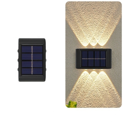 Lumière décorative menée solaire imperméable de mur de balcon extérieur de paysage de lumières de WINXU IP65