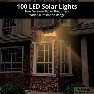 240V radio actionnée solaire de lumière de mur du capteur de mouvement LED des lumières de mur de titre externe