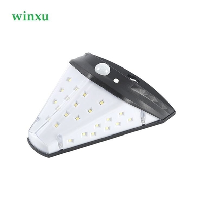 Grande lumière actionnée solaire grande-angulaire 2700K de mur de 42led LED pour la cour de jardin