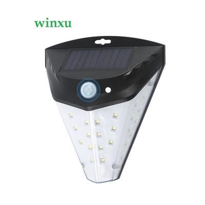 Grande lumière actionnée solaire grande-angulaire 2700K de mur de 42led LED pour la cour de jardin
