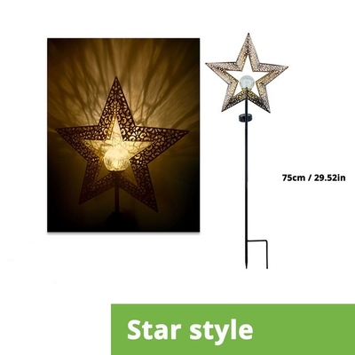 La lune solaire Sun de décoration de lumières de jardin de la cour extérieure LED tient le premier rôle la lumière imperméable de nuit
