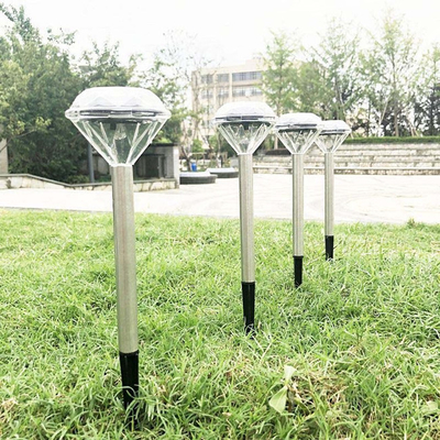Lumières solaires 6lm de voie LED de jardin du parc en métal solaire décoratif des lumières IP65