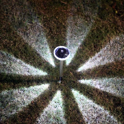 Lumières solaires 6lm de voie LED de jardin du parc en métal solaire décoratif des lumières IP65
