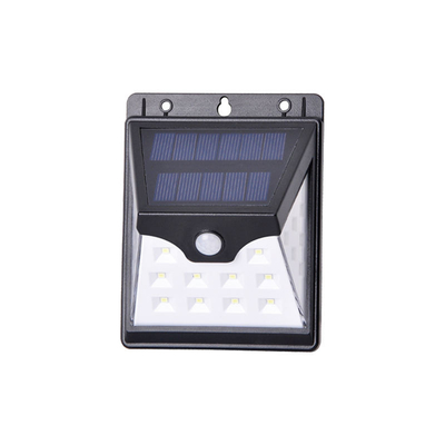 Capteur de mouvement actionné solaire infrarouge IP65 180° de lumière de mur de 22 LED LED