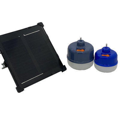 Lumières solaires menées portatives de secours d'ampoule pour la tente IP65 2700K de camp