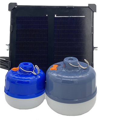 Lumières solaires menées portatives de secours d'ampoule pour la tente IP65 2700K de camp