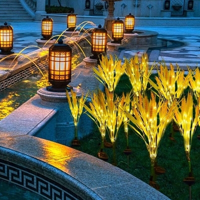 Décoration extérieure de passage de pelouse de cour du blé IP65 de lumière imperméable solaire de jardin