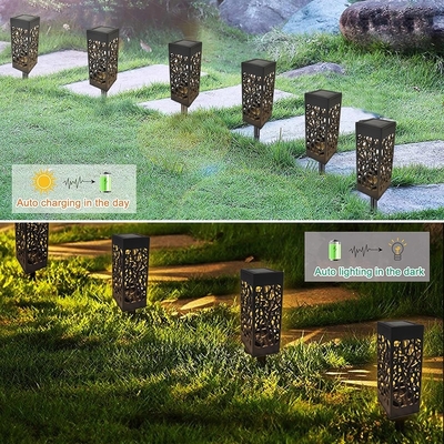Le chemin solaire creux mené de paysage allume le jardin extérieur IP65 6000K