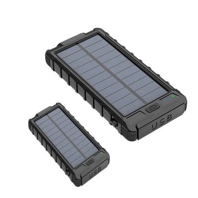 Station portative 10000mAh de chargeur de panneau solaire de Smartphone