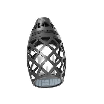 3 watts du haut-parleur LED de jardin de lumière de clignotant actionnée solaire portative de camping