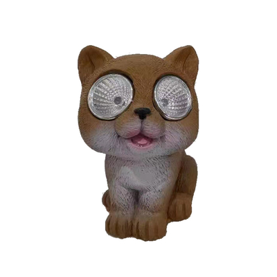 La lumière 4w solaire de l'épaisseur 2.8mm/3.2mm ouvre le modèle animal solaire Night Light de lumière solaire de résine
