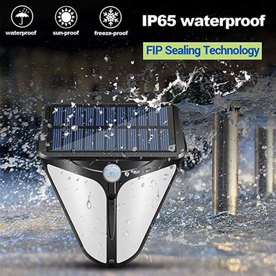 Induction intelligente actionnée solaire Eagle Eye Light 6000K de corps humain de lumière de mur du jardin IP65 LED