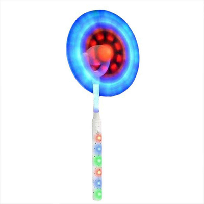 Arc-en-ciel de l'instantané LED de couleur tournant Toy Solar Windmill Light pour Halloween, Noël