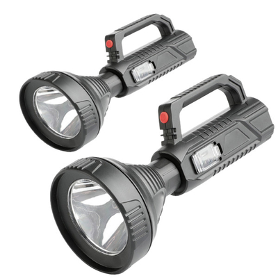lampe-torche actionnée solaire lumineuse 85lm du secours 6000K extérieur blanc