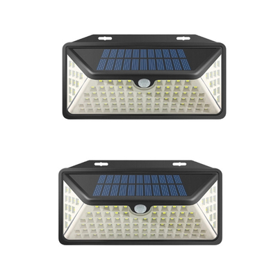 Mur actionné solaire imperméable et résistant à la chaleur de LED 550lm léger avec 3 &quot;copies claire&quot;