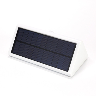 La lumière actionnée solaire matérielle IP65 6000K de mur d'ABS+PC il est facile installer LED
