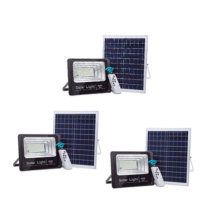 Lumières d'inondation actionnées solaires de jardin carré de route 40w lumineux superbe 200w 300w