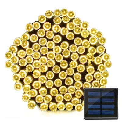 lumières solaires de la ficelle 0.6W avec la combinaison à distance 50 LED 100 LED 200 LED de vague