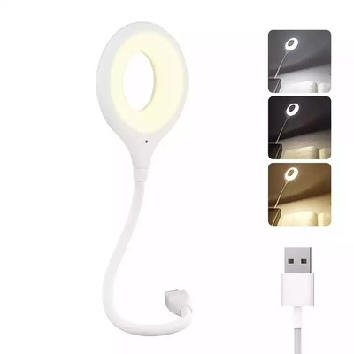 Lampes économiseuses d'énergie portatives de Tableau de nuit de lampe pliable d'étude de protection oculaire avec le port USB