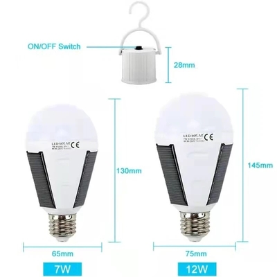 Lumières solaires portatives USB de secours rechargeable pour la hausse de camping d'échec de coupure électrique