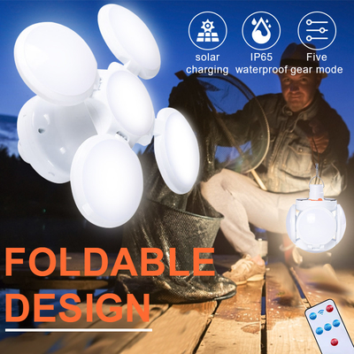 Lumière se pliante de recherche de charge d'USB de lampe de ballon de football de LED pour le camping