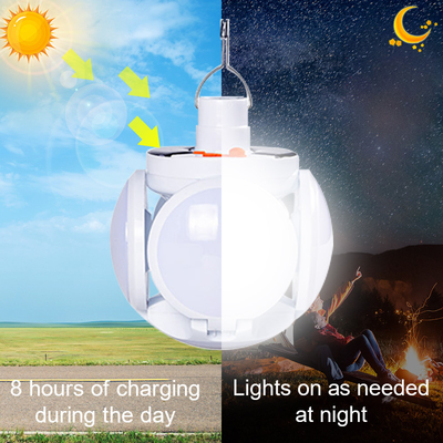 Lumière se pliante de recherche de charge d'USB de lampe de ballon de football de LED pour le camping