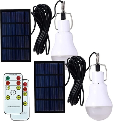 Couleur 3W 4000 blanche fraîche lumineuse d'USB d'ampoule de secours rechargeables solaires portatifs