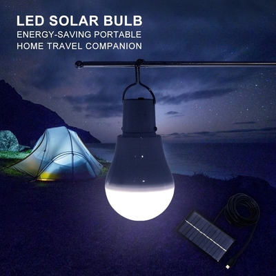 Lampe actionnée solaire réglable de secours de Dimmable d'USB LED d'ampoule de couleurs extérieures de la lumière 3