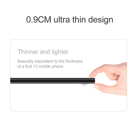 lumière ultra mince USB sans fil de 20cm 30cm 40cm 60cm LED rechargeable