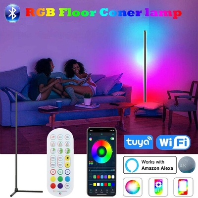 Lampe debout d'intérieur LED d'inondation de SMD5050 RVB de décor solaire de lumières