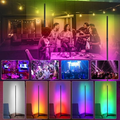 Lampe debout d'intérieur LED d'inondation de SMD5050 RVB de décor solaire de lumières