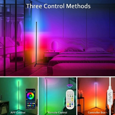 Lampe debout d'intérieur LED d'inondation de SMD5050 RVB de décor solaire de lumières