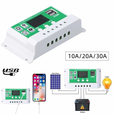 contrôleur solaire Discharge Regulator 12V 24V 1920W de charge de 30A PWM pour des batteries au lithium