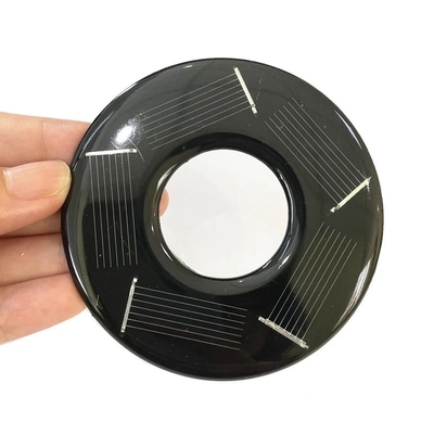 Module photovoltaïque de panneau solaire de silicium amorphe polycristallin circulaire de chargeur