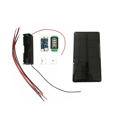 chargeur de panneau solaire de 80*45mm 5V polycristallin 60MA pour Mini Generating Electricity