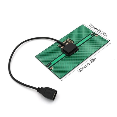 énergie solaire du chargeur 1.65W de sortie solaire du panneau solaire 76*133MM facturant le dispositif chargé par USB campant extérieur de téléphone portable