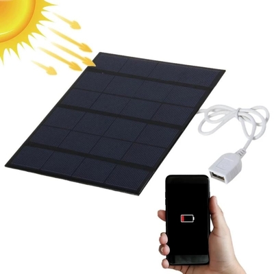 Système solaire du chargeur DIY de panneau solaire de polysilicium pour la banque de puissance de téléphone