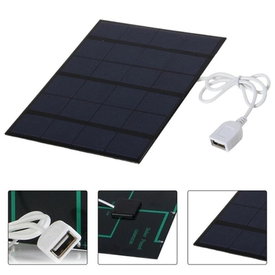 Système solaire du chargeur DIY de panneau solaire de polysilicium pour la banque de puissance de téléphone