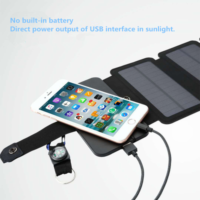 10W le panneau solaire pliable 5V 2.1A USB sortie des appareils pour des Smartphones